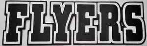 HUGE PHILADELPHIA FLYERS IRON-ON PATCH - 2.75" x 9" - Picture 1 of 1