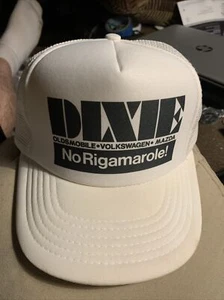 Dixie Oldsmobile Volkswagen Mazda Car No Rigamarole Snap Back Hat Louisiana - Picture 1 of 4