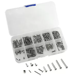 M1.6 M2 M2.5 1Box Stainless Steel Nuts Screws For RC 1/18 TRX4M Racing Crawler - Picture 1 of 7