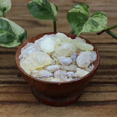 NATURAL ALCHEMY 100% Pure Gum Dammar Resin, Dipterocarpaceae, 6 Sizes: 25g - 1kg Incense Resin