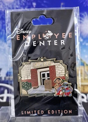 Disney DEC Pin Camera Building LE 250 A Day at Studio Lot Lilo & Stitch - Image 1 of 2