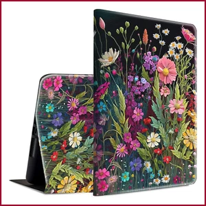 Case for 6.8" Kindle Paperwhite 11th Gen 2021 Floral Adjustable Stand Protective - Picture 1 of 8