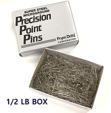 Prym Dritz Super Steel Dressmaker Pins - 1/2 Lb Box