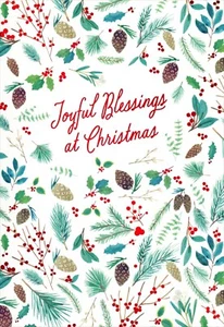 Religiöse Weihnachtsgrußkarte, Freudiger Segen Lukas Vers am TagFrühling +✉ - Bild 1 von 5