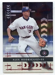 2001 Playoff Absolute Memorabilia Baseball - #1 - Alex Rodriguez - Texas Rangers - Picture 1 of 1