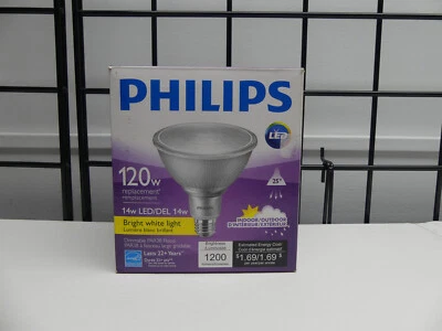 Philips 529529 - 14PAR38/LED/830/F25/DIM/ULW/120V Flood LED Light Bulb - Image 1 of 4
