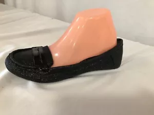 Zapatos planos para mujer Material Girl, negros, talla EE. UU. 10 M... SIN USAR - Imagen 1 de 12