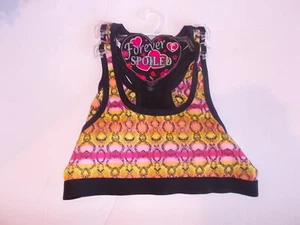 Forever Spoiled Junior's Size Large 34A Pull Over Racerback 2-Pack Beginner Bras - Picture 1 of 4
