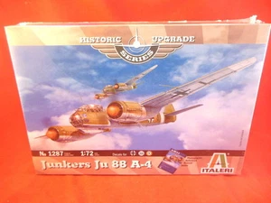 Italeri Junkers 1/72 Ju 88 A-4 WWII German Aircraft Premium Model Kit 1287 NEW! - Picture 1 of 6