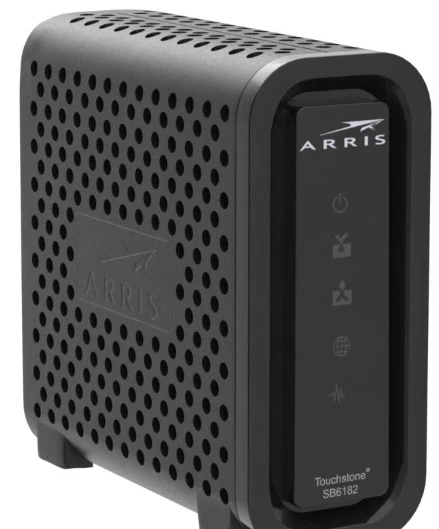 ARRIS Surfboard SB6182 Touchstone DOCSIS 3.0 Cable Modem, Black - Image 1 of 1