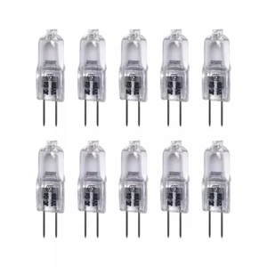 10 Watt T3 G4 Base 12 Volt 2500 Hours Light Bulb 10W 12V 2900K Landscape,10 Pack - Picture 1 of 4