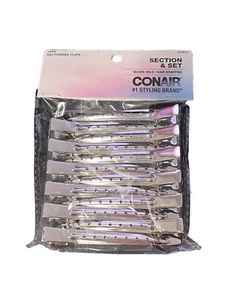 Conair Section & Set Sectioning Clips Silver 12 PK. (1 SET) - Picture 1 of 2