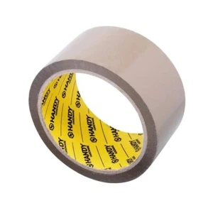 Brown Packing Tape 50M x 48mm 2 Inches Wide Work Storage Moving Carton Sealing - Picture 1 of 4