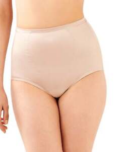 Bali Smoothers Firm Control Shaping Brief 2Pack Tummy Panel Lightweight Slimming