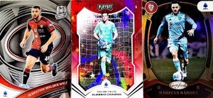 LOT 3 SANDWICH CARDS CHRONICLES SPECTRA PLAYOFF CERTIFIED SOCCER CURD SERIES