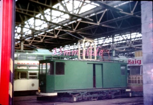 BLACKPOOL RAILGRINDER TRAM 752 RIGBY RD APR 1972 ORIGINAL SLIDE©RIGHT - Picture 1 of 1