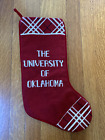 Needlepoint University of Oklahoma OU Christmas Stocking
