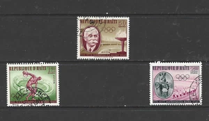 HAITI - 1960 Airmail - Olympic Games - Rome, Italy - USED SET. - Picture 1 of 1