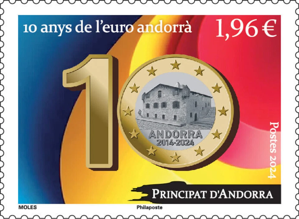 Andorra - 10 years of the Andorran euro - Image 1 of 1