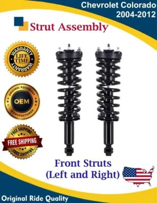 New OE Front Struts For 2004-2012 Chevrolet Colorado Lifetime Warranty — 第 1/4 张图片