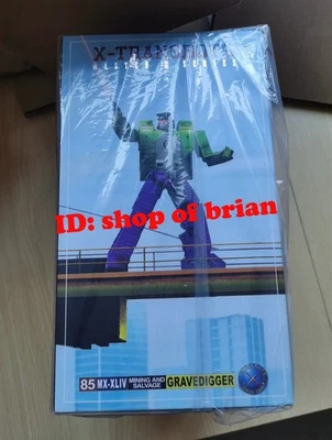 In Stock New X-Transbots MX-44 Gravedigger Scavenger Transforms Action Figure - Image 1 of 4