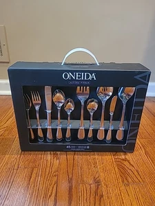 Oneida Accord Mirror 45 Piece Flatware Set New In Box - Picture 1 of 4
