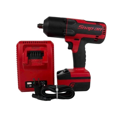 Snap-on CT7850 18V Lithium Ion 1/2" Drive Cordless Impact Wrench Kit - Image 1 of 4