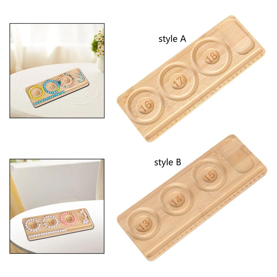 Armband-Perlenbretter, Perlentablett, praktisches Geschenk, tragbares Zubehör, - Bild 1 von 1