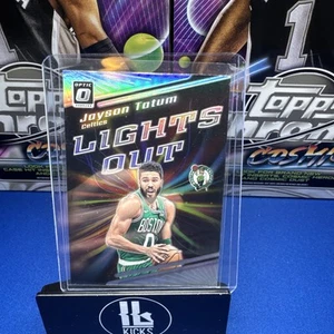 2023-24 Panini Donruss Optic - Lights Out Jayson Tatum #7 Holo Prizm - Picture 1 of 2
