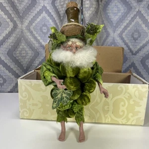 Mark Roberts Amante del Vino Hada Vacaciones Navidad Decoración Uvas Mítico Con Caja - Imagen 1 de 15