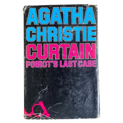 Poirot’s Last Case Agatha Christie Curtain Hardcover 1976 Book Club Edition - Image 1 of 4