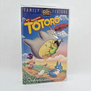 My Neighbor Totoro (VHS, 1994) Studio Ghibli, English Dub, Fox Video Release - Picture 1 of 5