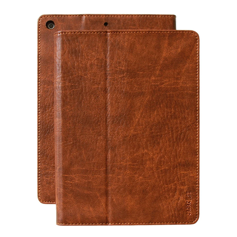 Luxus Leder Cover fÃ¼r neues Apple iPad 9 7" 2018 SchutzhÃ¼lle Tasche Tablet Case