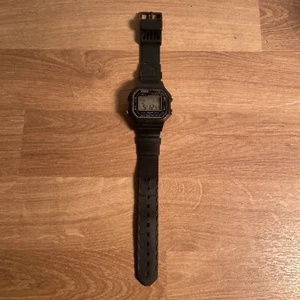 Retro 80s Casio W-300 Marlin Digital Watch Original Rare Collectible Design - Picture 1 of 12