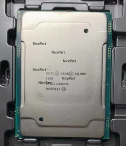 compatibility Intel Xeon Silver 4108 CPU processor 8-core 1.8GHz 14nm FCLGA3647 - Picture 1 of 3