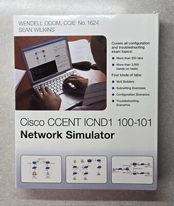 Cisco CCENT ICND1 100-101 Network Simulator Wendel Odom CCIE 1624 - Picture 1 of 5