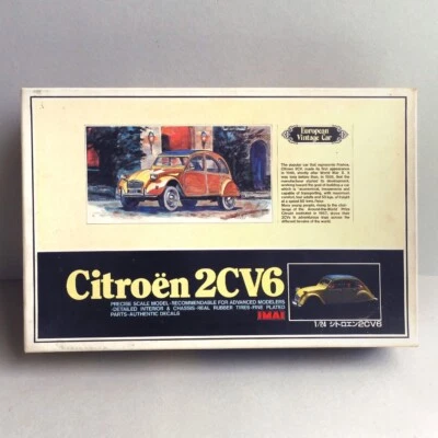 Kit motorizzato Imai B-867 1/24 Citroen 2CV6 kit modellino in plastica - Immagine 1 di 4