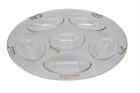 Transparency Acrylic PASSOVER SEDER Dish Jewish traditional Plate Hebrew LETTERS