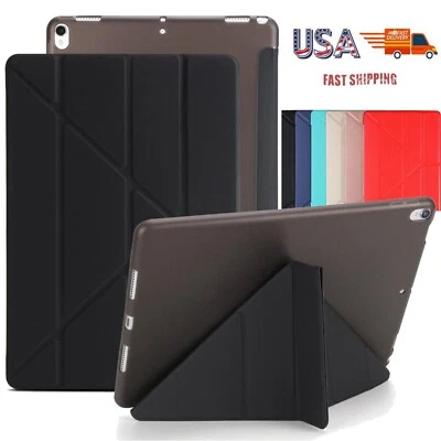 For iPad 9th 8th 7th 6th 5th Generation Mini 6 Smart Case Cover Auto Wake/Sleep - Image 1 of 4