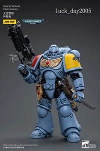 JOYTOY x Warhammer 40k Space Wolves Intercessors 1/18 4.5" ACTION FIGURE - Picture 1 of 8