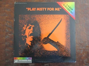 Play Misty For Me 1971 R 102 Min MCA Videodisc Extended Play Laserdisc Videodisc - Imagen 1 de 5