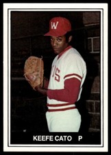 1982 TCMA Waterbury Reds Keefe Cato Waterbury Reds #3