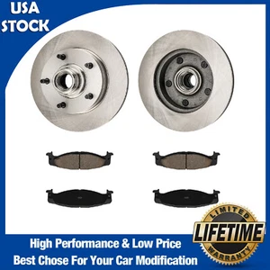 Front Brake Rotors Pads for Ford E-150 Econoline 1999 4.2L Ford F-150 1994-1996 - Picture 1 of 23
