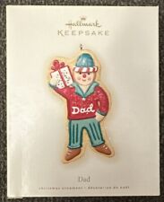 Gingerbread “Dad” 2007 Christmas Hallmark Ornament New