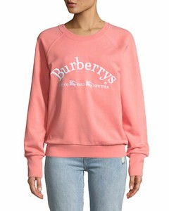 pink burberry jumper
