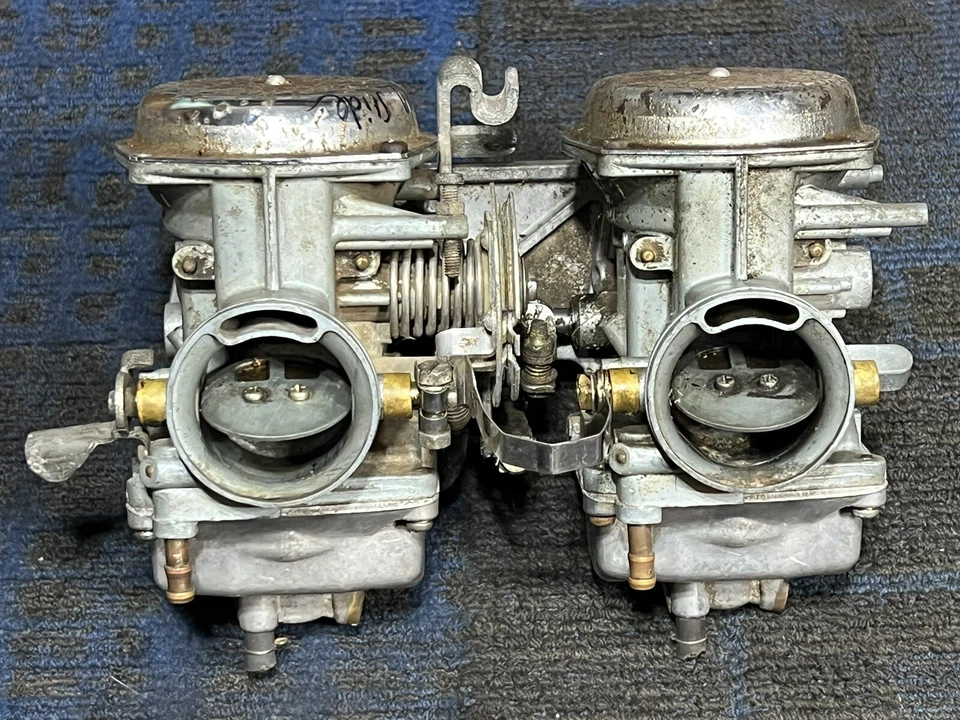 1974 1975 1976 Honda CL360 CL 360 Scrambler Carburetors Carbs 747A Keihin - Image 1 of 4