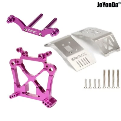 #85234 Skid Plate / Body Mount / Shock Tower Set for RC HPI 1/8 Savage SS X XL - Image 1 of 3