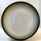Sango Nova Black 4932 Individual 10.75" Stoneware Dinner Plate 