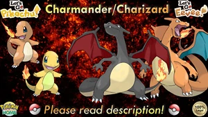 ⭐Shiny Non-shiny Charmander Charizard 6IV⭐Let's Go Pikachu Eevee INICIO (💯Legal) - Imagen 1 de 49