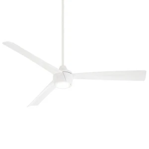 Minka Aire Skinnie LED 56" Indoor/Outdoor Ceiling Fan With Remote Control, White - Picture 1 of 1